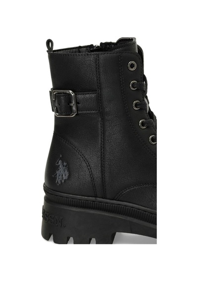 U.s. Polo Assn. Teren 4pr 101914326 Kadın Bot Siyah 36-40 Siyah