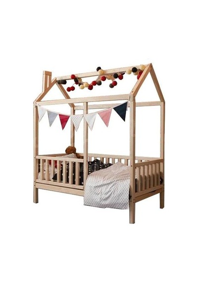 Köşk_Mobilya Köşk Mobilya Montessori Yatak Çatılı Model 90X190