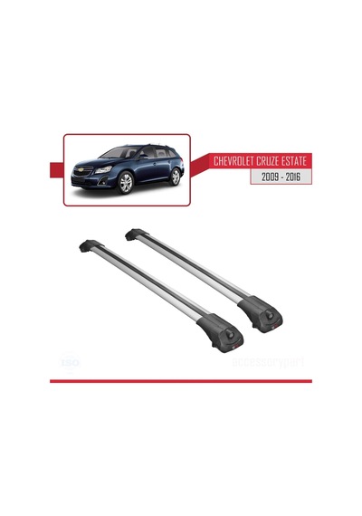 Chevrolet Cruze 2009-2016 Arası İle Uyumlu Ace-1 Ara Atkı Tavan Barı Gri