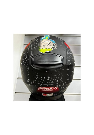 Sway Sw816 Full Face Motosiklet Kaskı Çok Renkli