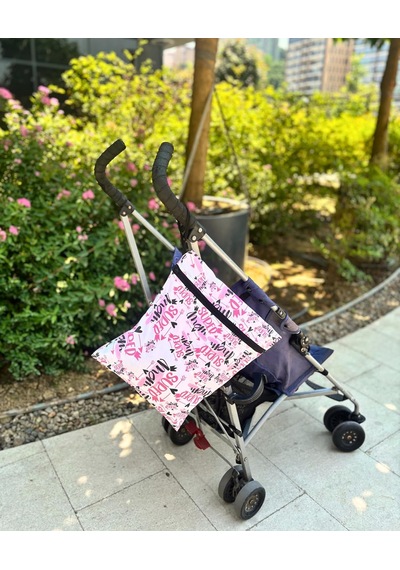 2 Adet, 37 X 30 Cm, Mom Ve Summer Desen, Sıvı Geçirmeyen Çok Amaçlı Çanta, Ekonomik Set, Yıkanabilir, Fermuarlı Tote Bag Diğer