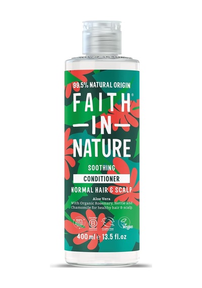 %99 Doğal Yenileyici Saç Bakım Kremi Normal &amp Kuruya Dönük Saçlar İçin Aloe Vera, 400 Ml
