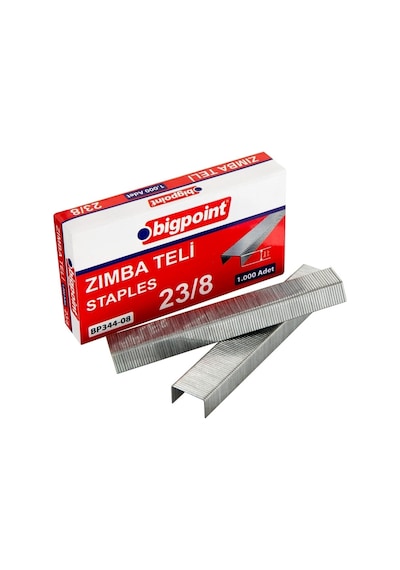 Bigpoint Zımba Teli 23-8 10 Lu Paket Arşiv Zımba Makinesi Teli
