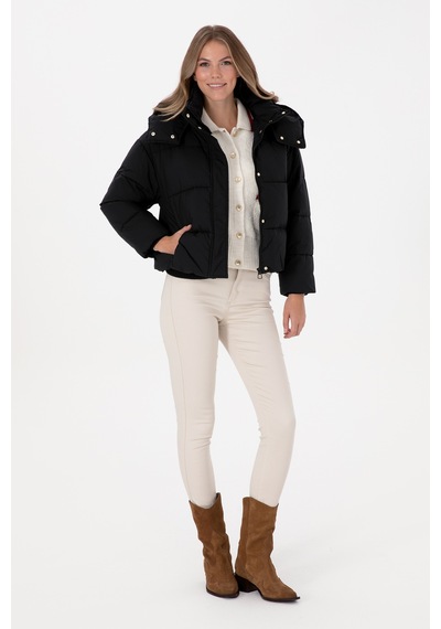 U.s. Polo Assn. Kadın Siyah Mont 50308625-vr046 Siyah