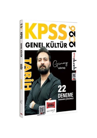 Yargı 2026 Kpss Tarih 22 Deneme Çözümlü - Günay Göktaş Yargı Yayınları