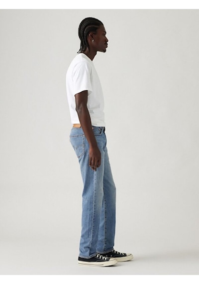 Levi's 502 Taper Lightweight Linen+ Denim Erkek Jean Pantolon Açık Mavi