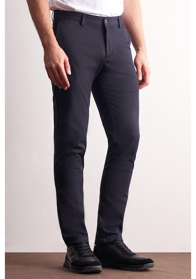 İmza Lacivert Yan Cep Düz Paça Pamuklu Slim Fit Chino Casual Pantolon 1003255165 Lacivert İmza Lacivert Yan Cep Düz Paça Pamuklu Slim Fit Chino Casual Pantolon 1003255165 Lacivert