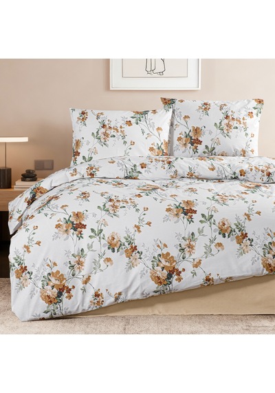 Aryıldız Home Mabel %100 Pamuk Tek Kişilik Nevresim Takımı Renkli