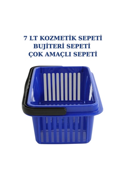 5 adet 7 Litre Kozmetik Sepeti Bijuteri Sepeti Kırtasiye Sepeti M