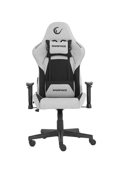 Üst Seviye Terletmez Kumaş Gri/siyah Gaming Oyuncu Koltuğu Peak Kl-r26 Gri - Siyah