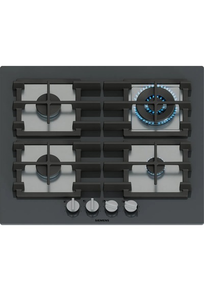 Siemens EP6A8HI40 Gazlı Sert Cam Ankastre Ocak Antrasit Gri