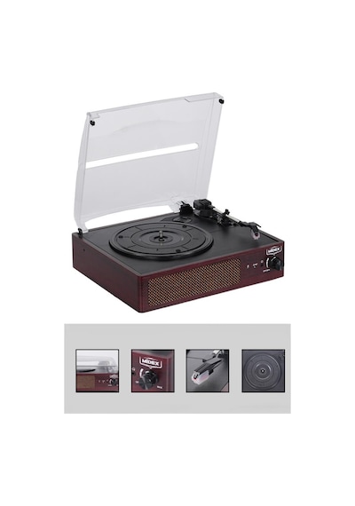 Midex Mtx-303 Nostaljik Pikap Plak Çalar (Şarjlı Bluetooth Aux)