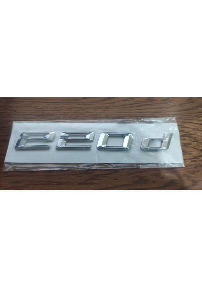 220d Bagaj Yazısı Bmw 220d Arka Bagaj Yazısı