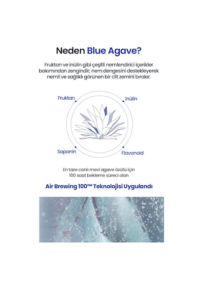 Hyalüronik Asit İçerikli Yoğun Nemlendirici Jel Krem T Else Blue Agave Hyaluronic Acid Cream