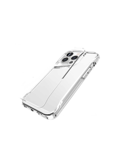 Apple Uyumlu iPhone 14 Pro Max T-max Şeffaf Silikon Telefon Kılıfı