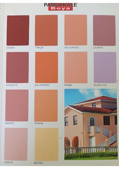 Pamukkale Hierasil1 Ipek Mat Silikonlu Dış Cephe Boyası 7.5 L