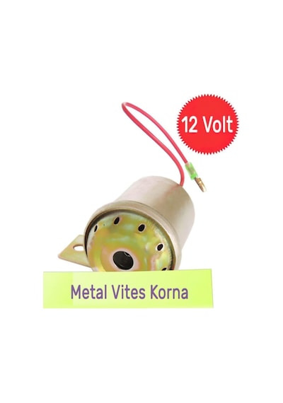 Oto Geri Vites Sireni Yüksek Sesli Metal 12 Volt