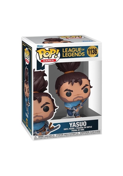 Funko Pop Games: Lol - Yasuo - League Of Legends - Koleksiyon Vi