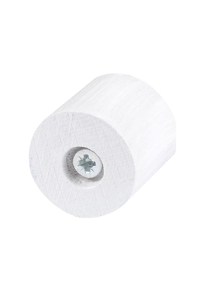 Lexroo Masa Sandalye Mobilya Koltuk Ayak Yükseltici 6'lı Boy 25 Mm Çap 25 Mm Beyaz