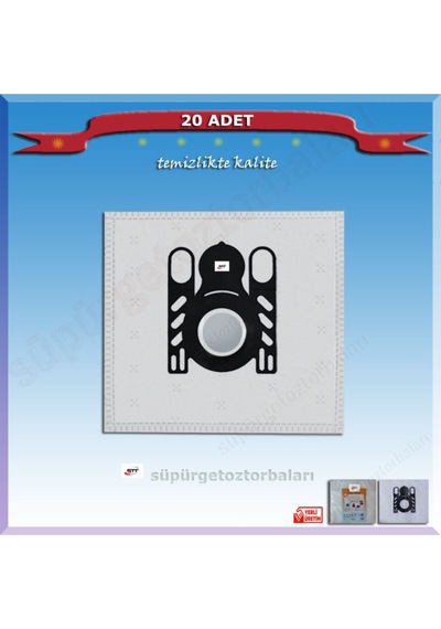 S 4925 A Süpürge Toz Torbası 20 Adet 200220