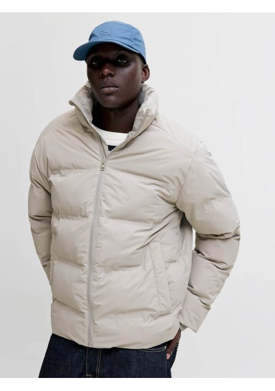 Jack & Jones Jjesoho Puffer Gri Erkek Mont 12278750 Gri