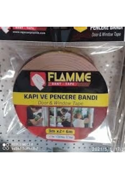 Flamme Kapı Ve Pencere Bandı 5 Adet