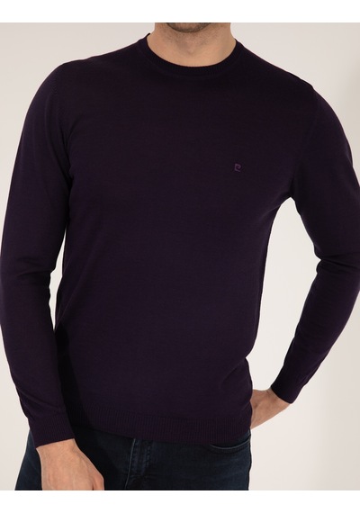 Pierre Cardin Erkek Mor Kazak /triko 50257301-vr038 Mor