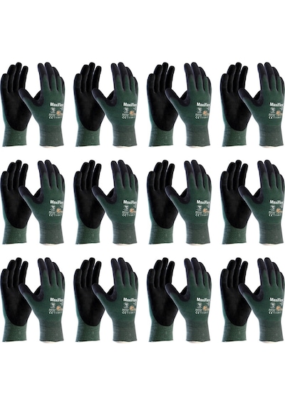 Atg Maxiflex 34-8743 Palm Kesilmeye Dayanıklı Eldiveni 12 Çift