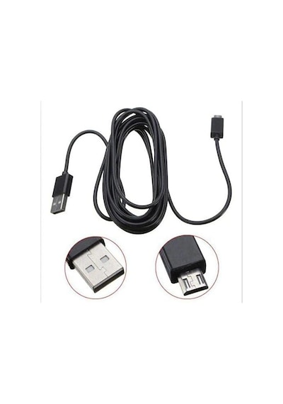 Mikro Usb 5 Metre Micro Usb Kablo 5 Metre Micro Usb Data Şarj Kablosu Standart