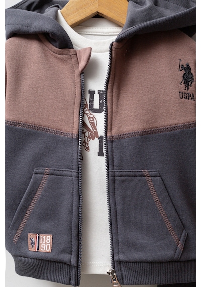 U.S. Polo Assn. Erkek Bebek Antrasit Takım Usb2561-c-v1 Antrasit
