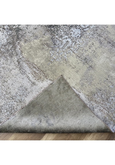 Hoom Rugs Arkaik Plz 06 Antrasit Etnik Renkli Vintage Makine Halısı Çok Renkli