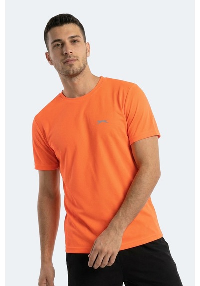 Slazenger Herrera Erkek Neon Turuncu Tişört