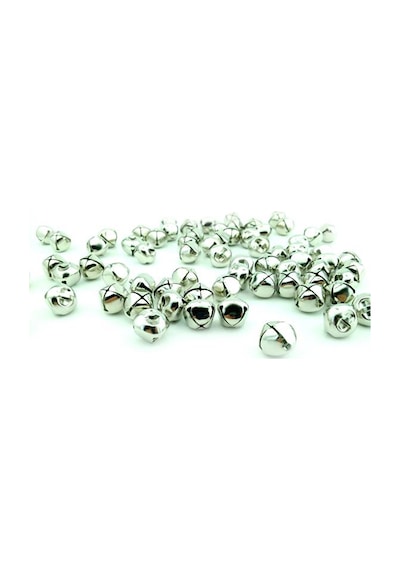 Metal Çıngırak Zil 2 Cm 1000 Adet Gümüş