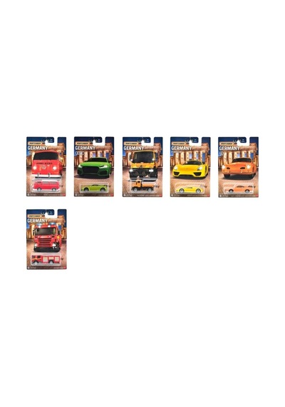 Matchbox Germany Cars 6'lı Set Hvv05 Çok Renkli