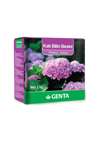 Ortanca Ve Açelya İçin Katı Bitki Besini 1 Kg