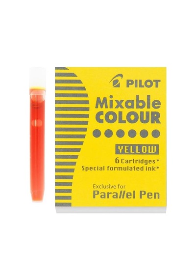 Parallel Pen Mürekkep Kartuş - Renk : Sarı 6 Ad