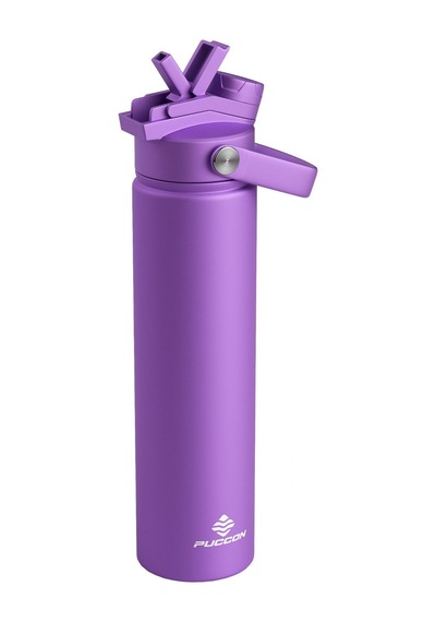 Puccon 750 Ml Lila Paslanmaz Çelik Termos/matara/suluk