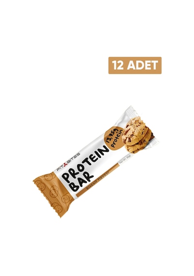 Protein Bar 50 Gram X 12 Adet - Biscuit Bisküvi Aromalı
