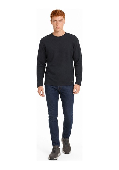 Loft Regular Fit Erkek Tshirt U.kol Lf2044268 Q1.v1 Siyah