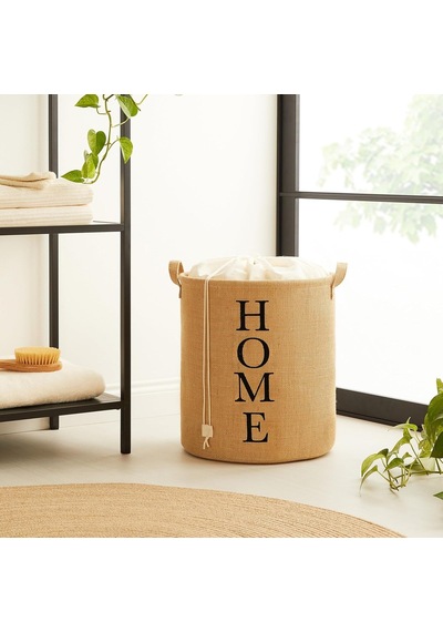 Ocean Home Textile Home Jüt Çamaşır Sepeti 36 X 40 Cm Diğer