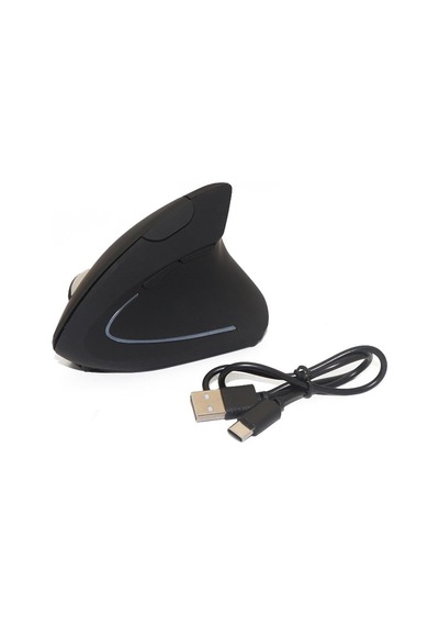 Cr74 Ergonomik Dikey Şarjlı Çift Modlu Mouse Bluetooth 5.0 + 2.4ghz Usb Alıcı, 800-1600 Dpı Genel