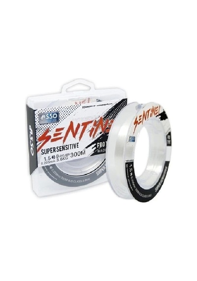 Asso Sentinel Süper Sensitive Fc Coated Line 300mt Beyaz 0,33mm - Standart