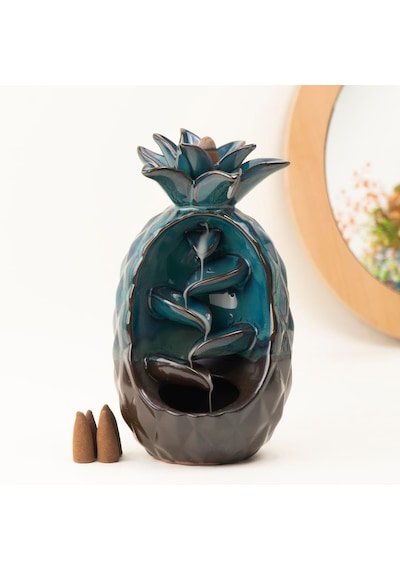 Zen Ananas Temalı Geri Akışlı Şelale Tütsülük