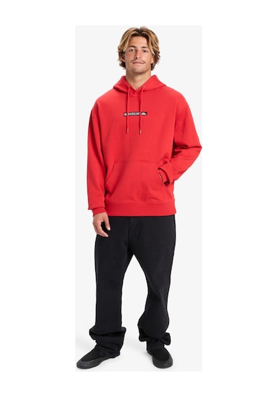 Quiksilver Dna Hoodıe Salsa - Solid Erkek Sweatshırt Eqyft05121-rzm0