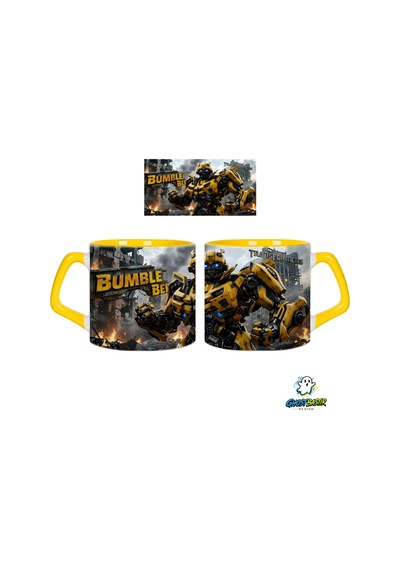 Transformers Bumble Bee Kupa Bardak Tek Adet 0734 Çok Renkli