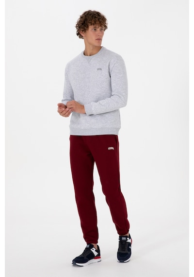 U.S. Polo Assn. Erkek Bordo Şardonlu Eşofman Altı 50313745-VR014