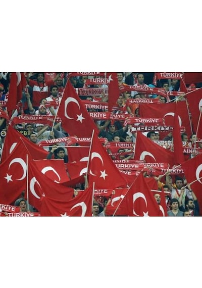 Ata Posteri - Mustafa Kemal Atatürk - 100 x 150 Raşel Kumaş