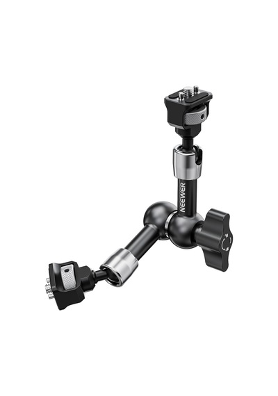 1/4 İnç 1/4 İnç Mafsallı Magic Arm, 360 Küre Başlı Konumlandırma Pimleri, Dslr Aksiyon Kamerası Monitörü Video Işığı İçin, Smallrig Cage Rig St07 İle Uyumlu
