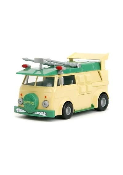 Jada Toys Teenage Mutant Ninja Turtles 1:32 Parti Vagonu Döküm Araba Çok Renkli
