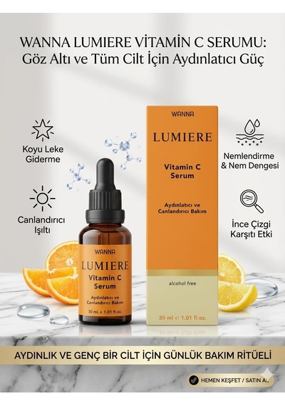 Wanna Lumiere Vitamin C Serum 30 ML